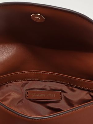 4. Faux leather bag for children Brown