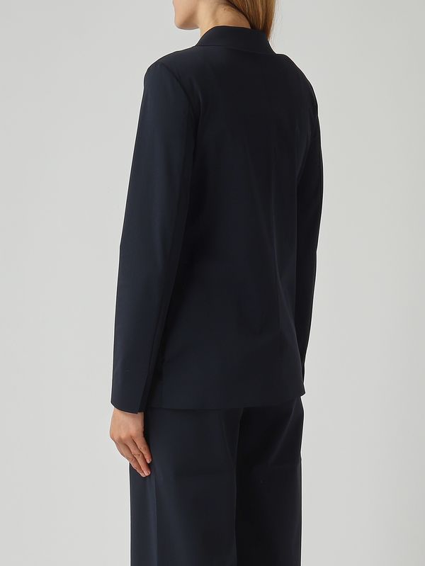 4. Damenblazer Palo aus Stretchgewebe Marineblau MM Max Mara 2616911037600