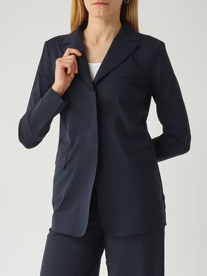 5. Blazer Palo en tissu extensible pour femme Bleu marine