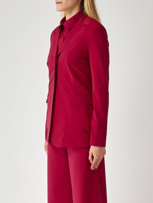 3. Damenblazer Palo aus Stretchgewebe Rubin