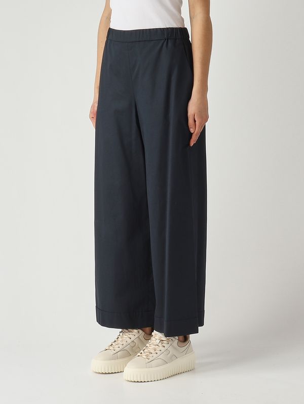 3. Women's Dream cotton trousers Navy MM Max Mara 2616131037600