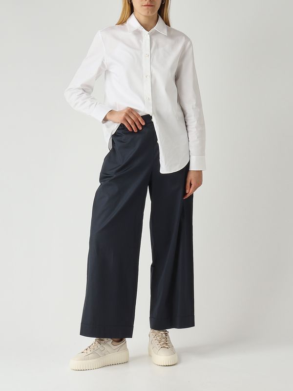 2. Women's Dream cotton trousers Navy MM Max Mara 2616131037600