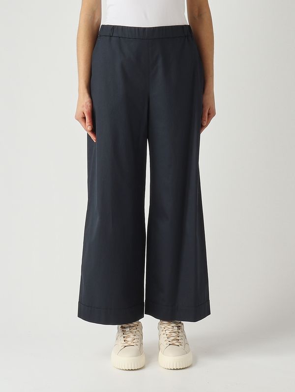 Pantalone donna Dream in cotone Navy MM Max Mara