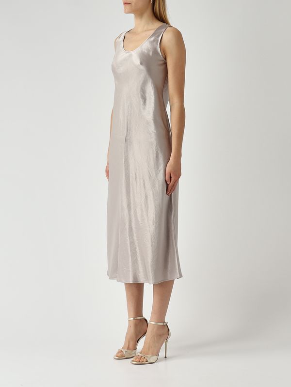 3. Robe Talete en tissu effet satiné pour femme Gris Perle MM Max Mara 2616221017600