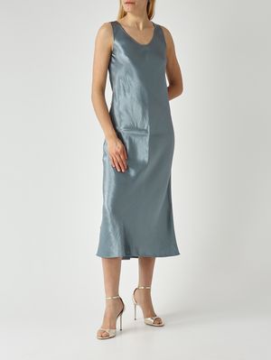 2. Damenkleid Talete aus Stoff mit Satineffekt Zuckerpapier