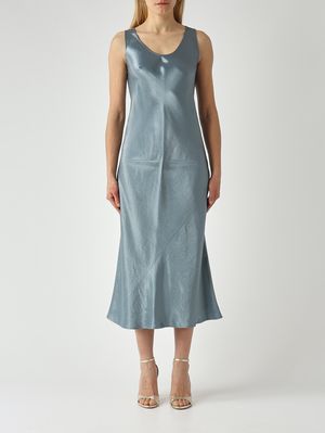 1. Damenkleid Talete aus Stoff mit Satineffekt Zuckerpapier