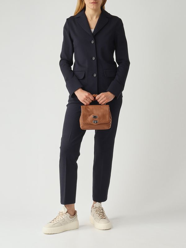 2. Giacca donna Baco in misto viscosa stretch Navy MM Max Mara 2616911107600