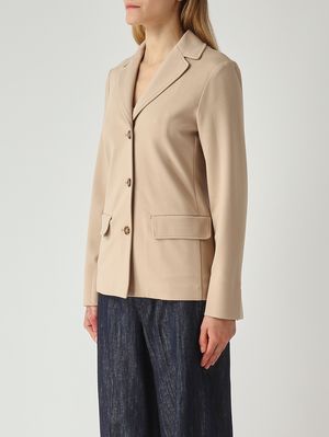 3. Veste femme Baco en mélange de viscose stretch Beige