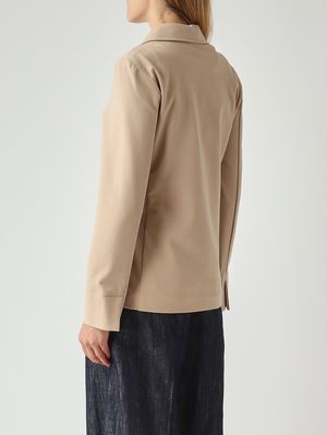 4. Veste femme Baco en mélange de viscose stretch Beige