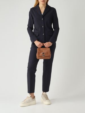2. Giacca donna Baco in misto viscosa stretch Navy