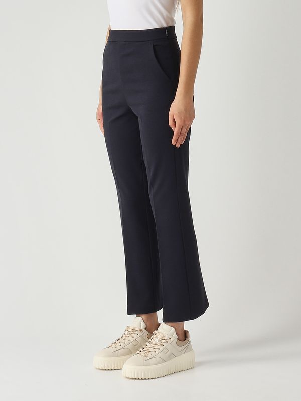 3. Fantino women's trousers in stretch viscose blend Navy MM Max Mara 2616781147600