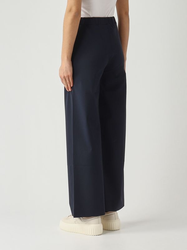 4. Women's Agoraio trousers in stretch fabric Navy MM Max Mara 2616781067600