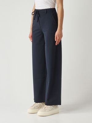 3. Women's Agoraio trousers in stretch fabric Navy