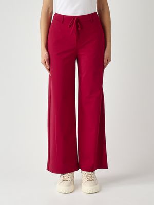 1. Damenhose Agoraio aus Stretchstoff Rubin