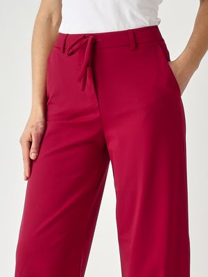 5. Damenhose Agoraio aus Stretchstoff Rubin