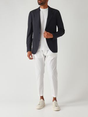 2. Iconic-Herrenblazer aus Wolle Marineblau