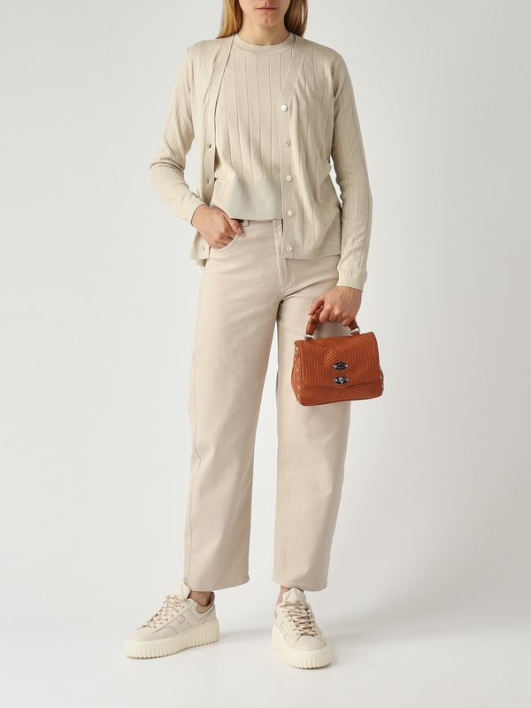 2. Cardigan Briose en soie et coton pour femme Corde MM Max Mara 2616341047600