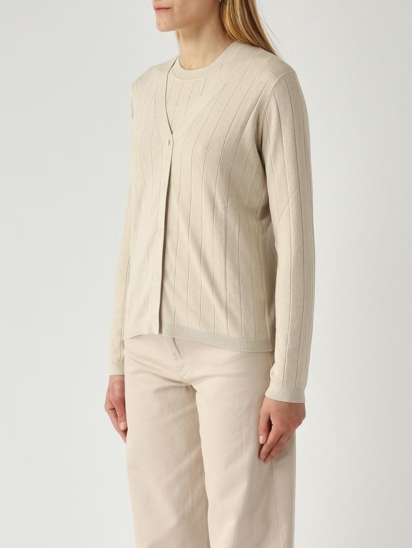 3. Cardigan Briose en soie et coton pour femme Corde MM Max Mara 2616341047600