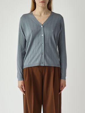 1. Cardigan Briose en soie et coton pour femme Avio