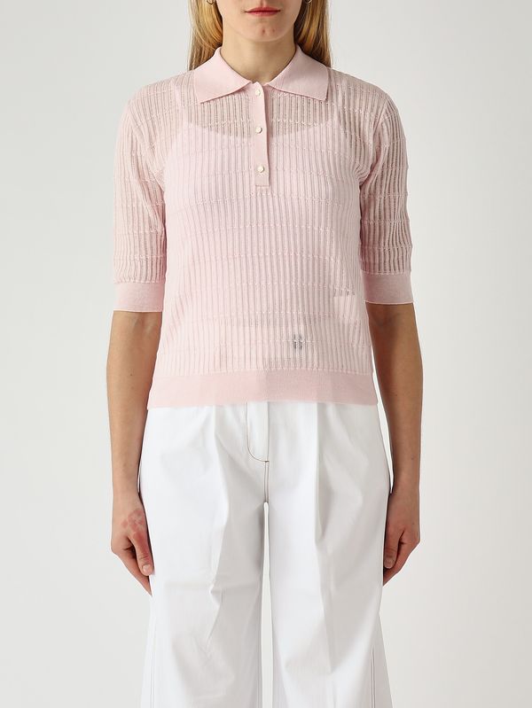 1. Damenpullover von Gallo aus Seide und Wolle Rosa Max Mara Studio 2616361051600