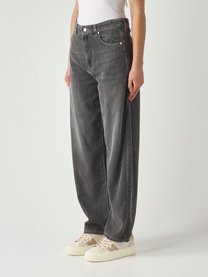 3. Women's Allegria jeans in cotton and viscose Smoke Gray
