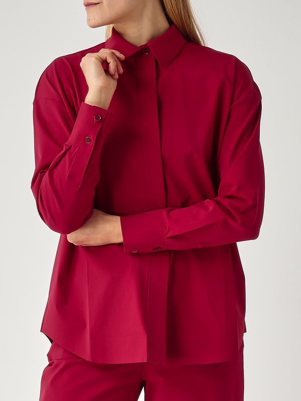 5. Camisa de mujer Baita en tejido elástico Rubí MM Max Mara 2616951037600