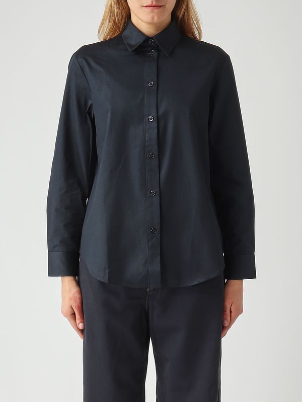 Camicia donna Veloce in cotone Navy MM Max Mara