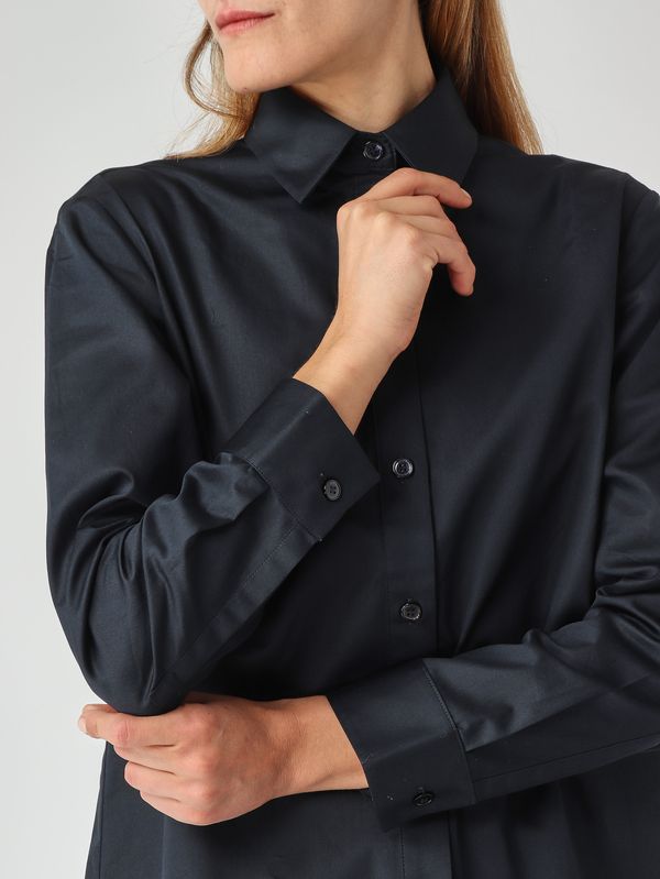 5. Camicia donna Veloce in cotone Navy MM Max Mara 2616111017600