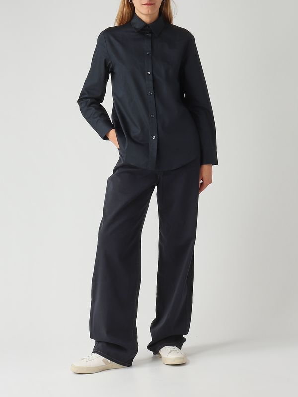 2. Camicia donna Veloce in cotone Navy MM Max Mara 2616111017600