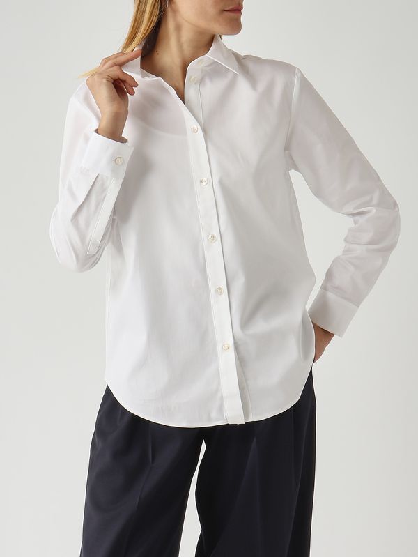 5. Women's Veloce cotton shirt White MM Max Mara 2616111017600