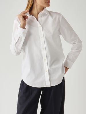 5. Women's Veloce cotton shirt White