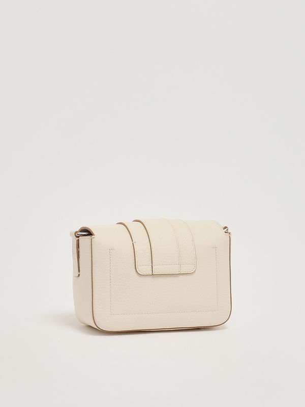 3. Sac H01X Flap Trend en cuir grainé pour femme Yaourt Hogan kbw01xi0100th1