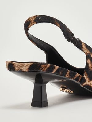 5. Zapato de salón de mujer Sinai en tejido animal print Estampado animal