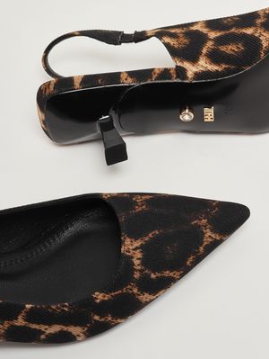 4. Zapato de salón de mujer Sinai en tejido animal print Estampado animal