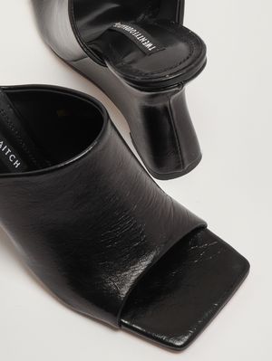 4. Damen-Keilschuh Zanzibar aus Kunstleder Schwarz
