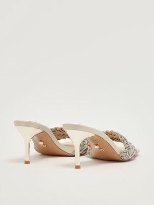 3. Damensandale Sorgeta mit Strass Gold