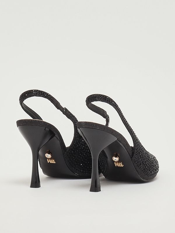3. Escarpins femme Eindhoven avec strass Noir Twentyfourhaitch sh376