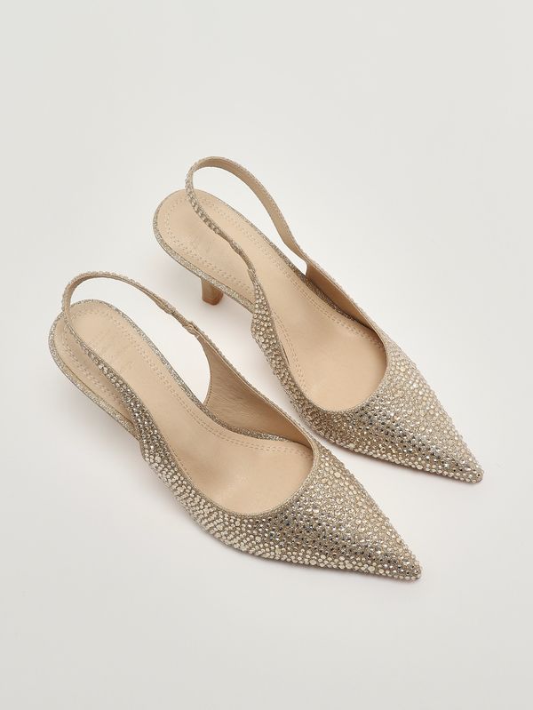 2. Decollete donna Eindhoven con strass Oro Twentyfourhaitch sh376