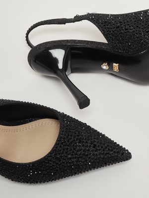 4. Escarpins femme Eindhoven avec strass Noir