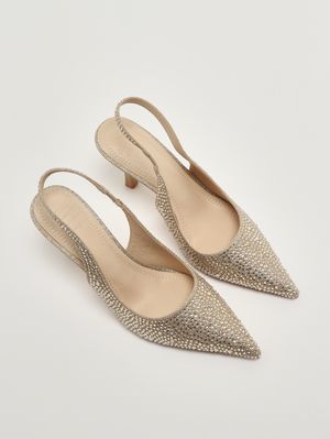 2. Decollete donna Eindhoven con strass Oro
