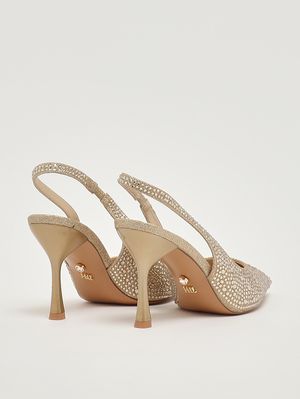 3. Decollete donna Eindhoven con strass Oro