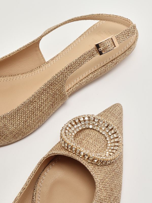 4. Ballerina donna Malvarosa in canvas Oro Twentyfourhaitch s0099