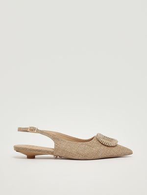 1. Ballerina donna Malvarosa in canvas Oro