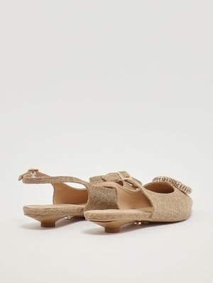 3. Ballerina donna Malvarosa in canvas Oro