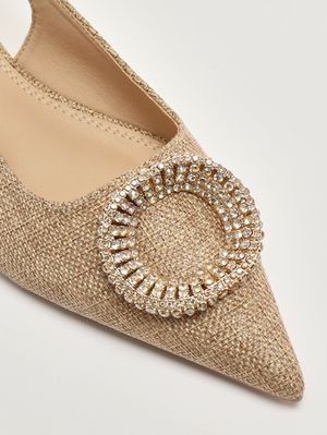 5. Ballerina donna Malvarosa in canvas Oro