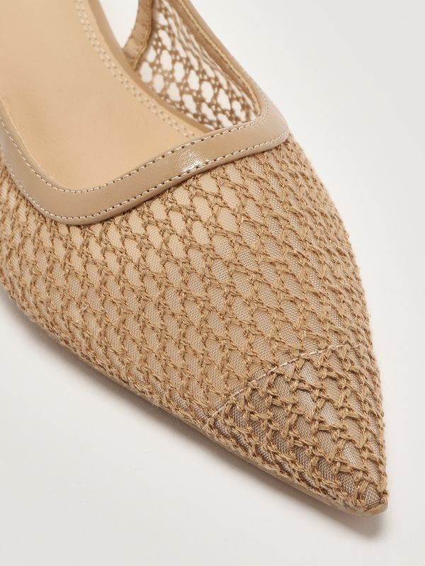 5. Bailarina para mujer Jacara de rejilla Arena Twentyfourhaitch s0094