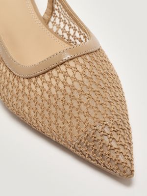 5. Bailarina para mujer Jacara de rejilla Arena