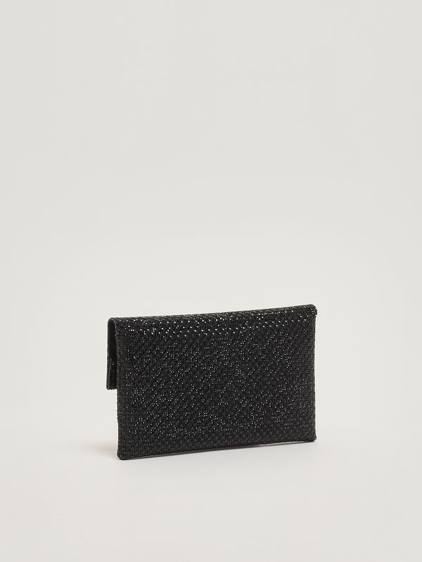 3. Bolso para mujer Morna de malla de cristal Negro Twentyfourhaitch bag0006462p