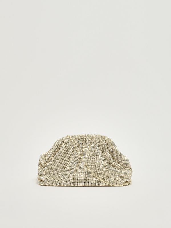 4. Pochette femme Petra en maille de cristaux Or Twentyfourhaitch lb1009362p