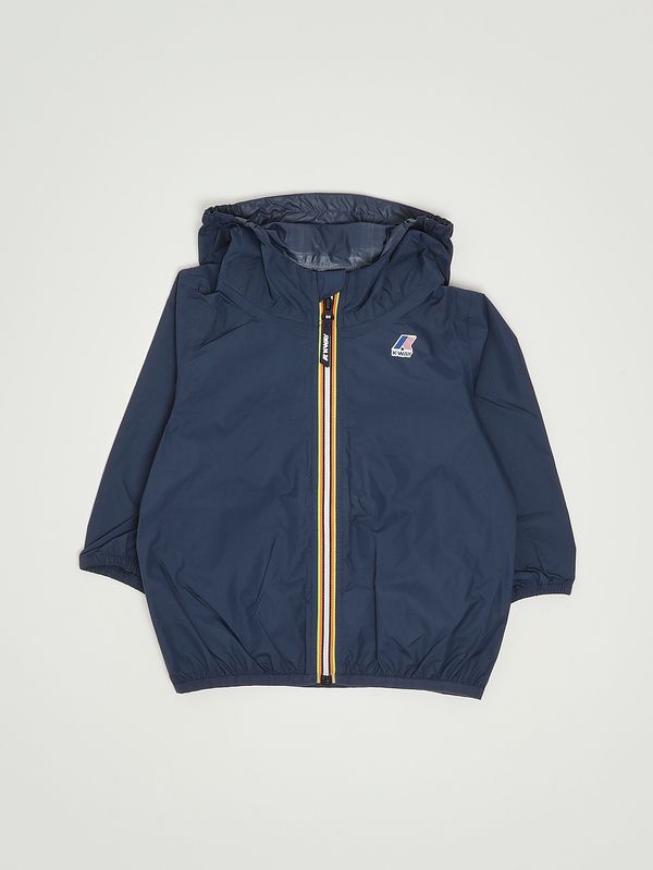1. Newborn Le Vrai 4.0 Claudine jacket in nylon Blue K-Way k2137xw